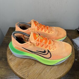 Nike ZoomX Vaporfly NEXT% 2 Shoes Mens Size 10.5 Orange Green Running DM8974-800
